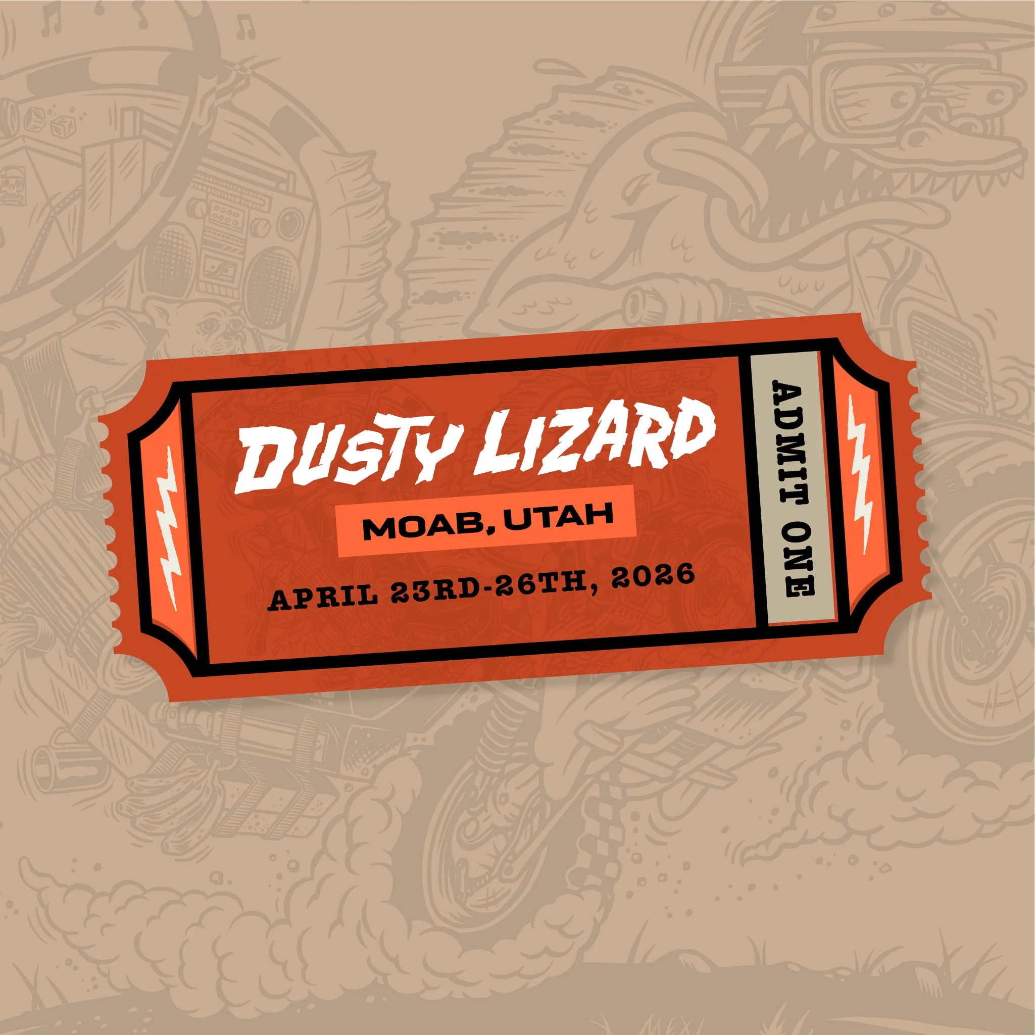 Dusty Lizard Campout Moab - Image 2